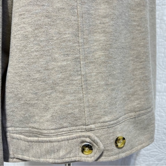 BAGATELLE Cropped Shacket Womens Brushed Sand, Size- X-Large - Picture 10 of 11